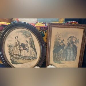 🔥RARE 19th CENTURY French Framed ART